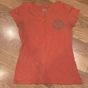 Harley-Davidson orange short sleeve ladies T-shirt